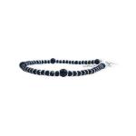 925 Sterling Silver Bracelet with Beautiful Black Stone